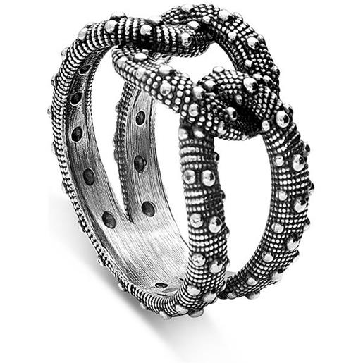 ALFIERI & ST. JOHN 925 anello alfieri man uomo a fascia in argento