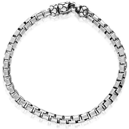 Bracciale Intrecciato Regolabile Bracciale In Argento Sterling