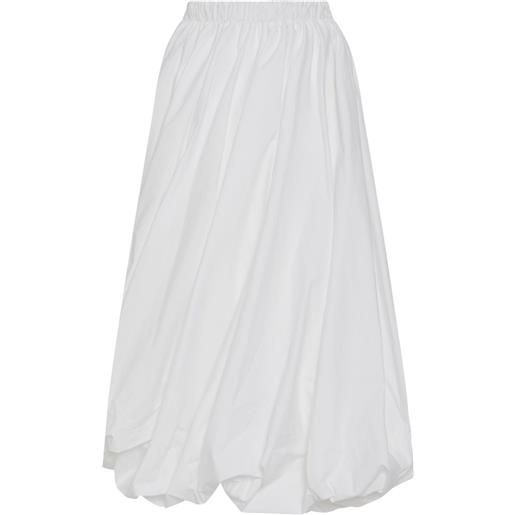 Rosetta Getty gonna midi - bianco