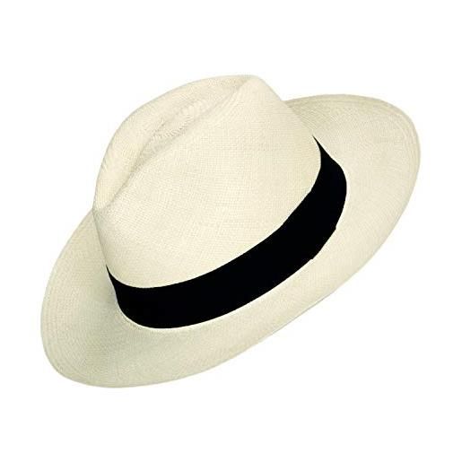 Gamboa originale capello panama uomo donna cappelli fedora da sole in paglia toquilla