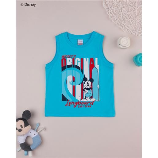 Prénatal canotta bimbo azzurra organic cotton