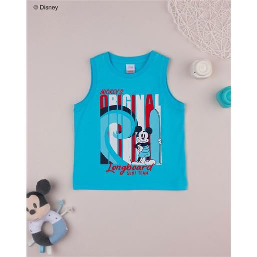 Prénatal canotta bimbo azzurra organic cotton