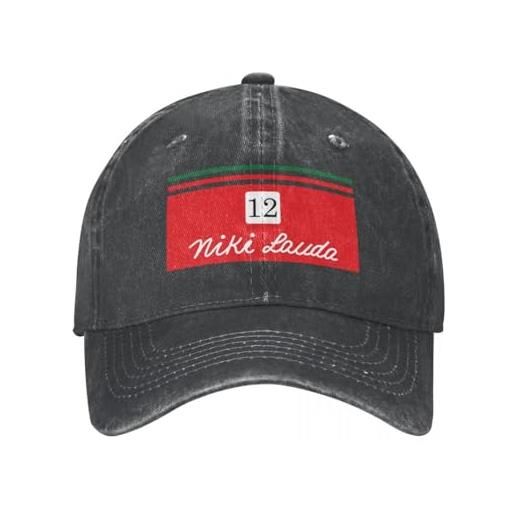 ZJHSDJJ cappelli estivi da uomo cappelli da pescatore 2024 niki lauda berretto da baseball divertente cappelli di cotone cappello regolabile moda casual cap cappello da camionista regali per insegnanti