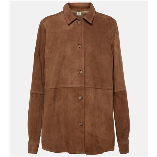 Toteme camicia in suede