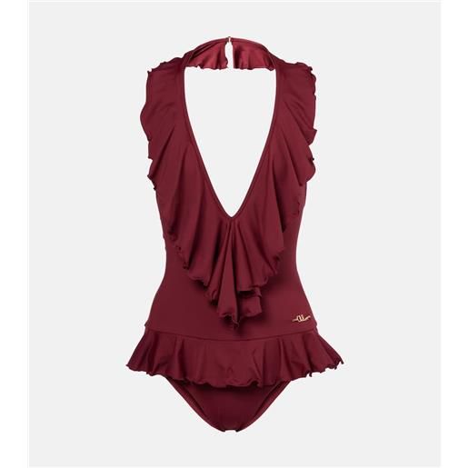 Chloe chloã© costume intero con volant