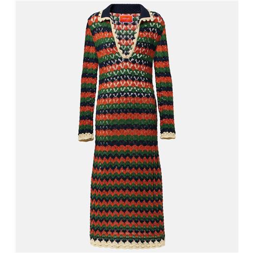 La DoubleJ abito lungo perry in crochet