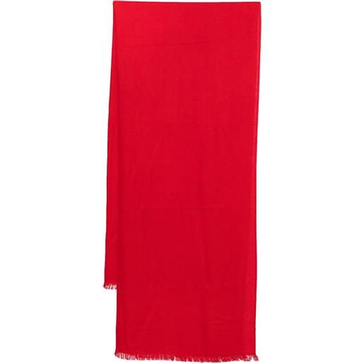 N.Peal sciarpa pashmina - rosso