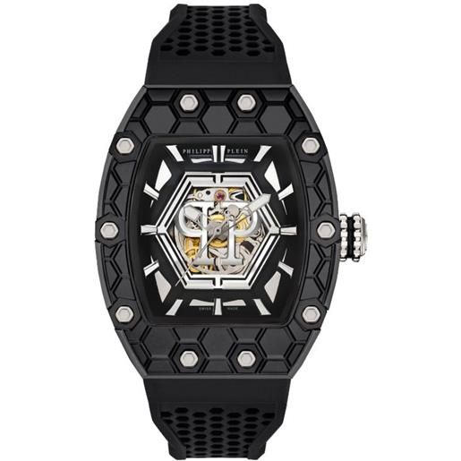 Philipp Plein crypto king hexagon noir samurai 55mm - nero