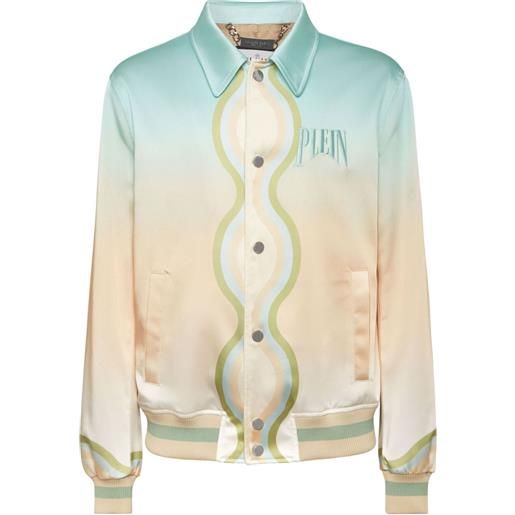 Philipp Plein giacca triumphal arch - blu
