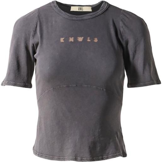 KNWLS t-shirt ghost - grigio
