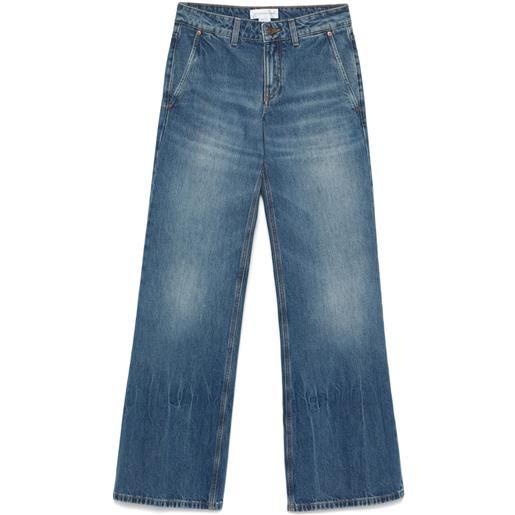 Victoria Beckham jeans svasati - blu