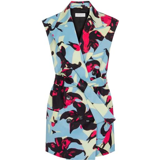 Dries Van Noten blazer a stampa floreale