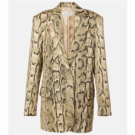 Dries Van Noten blazer in jacquard