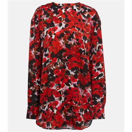 Dries Van Noten top con stampa floreale