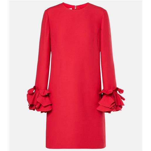 Valentino abito corto in crepe couture