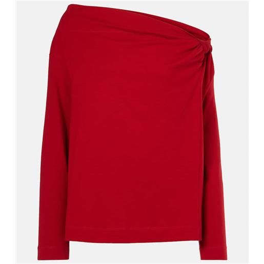 Dries Van Noten top in jersey di cotone