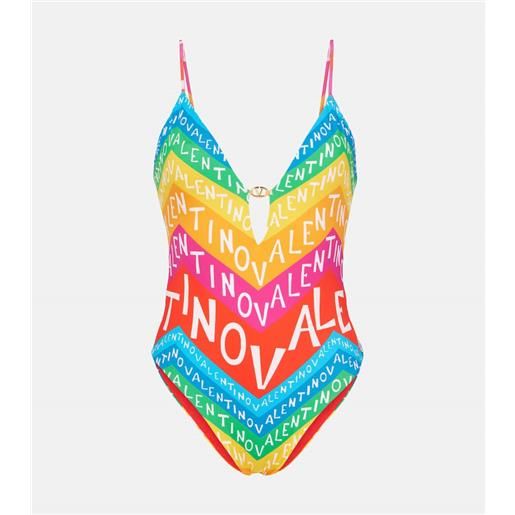 Valentino costume intero con stampa