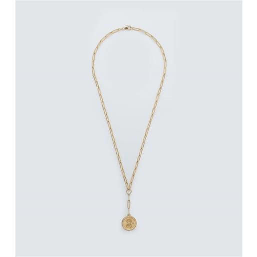 FoundRae collana karma in oro 18kt con diamante