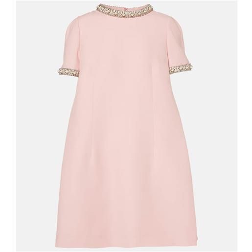 Valentino abito corto in crepe couture