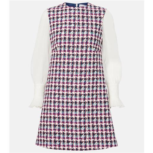 Valentino abito corto in tweed