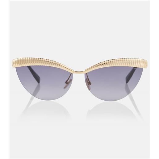 Bvlgari occhiali da sole cat-eye tubogas