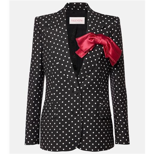 Valentino blazer a pois