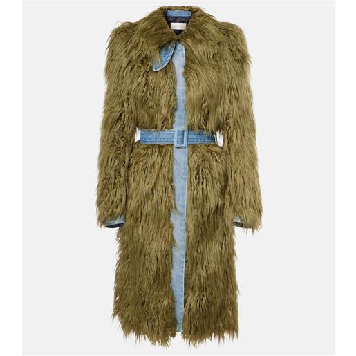 Dries Van Noten cappotto di jeans rangel