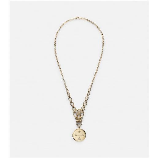 FoundRae collana dream lattice in oro 18kt con diamanti