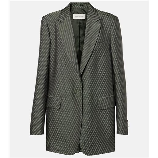 Dries Van Noten blazer a righe