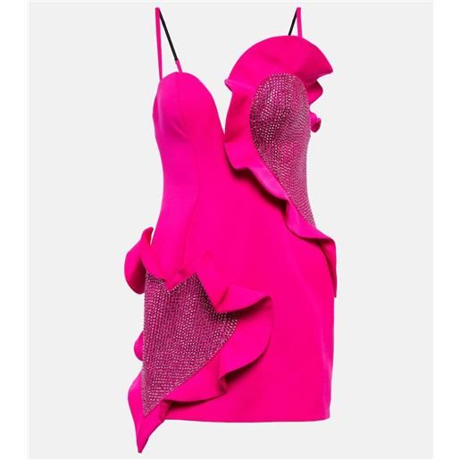 Area miniabito in crãªpe di lana