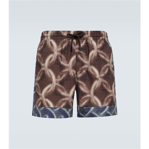 Dries Van Noten costume da bagno con stampa