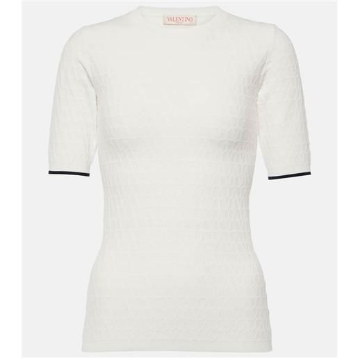 Valentino top toile iconographe