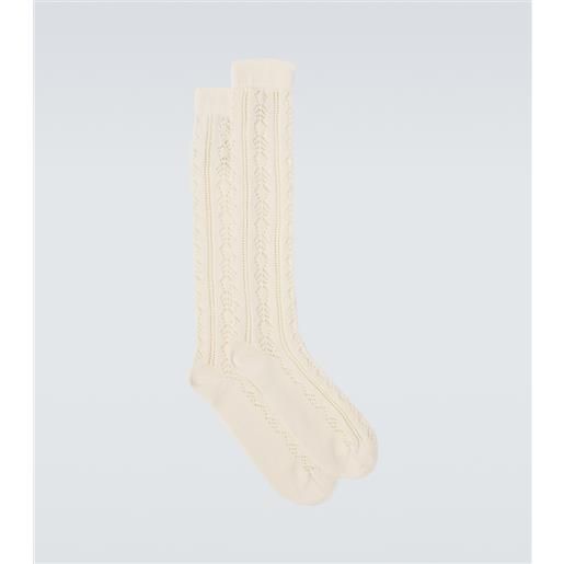 Valentino calze in cotone