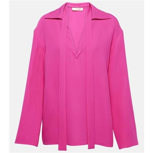 Valentino blusa vgold con lavalliã¨re