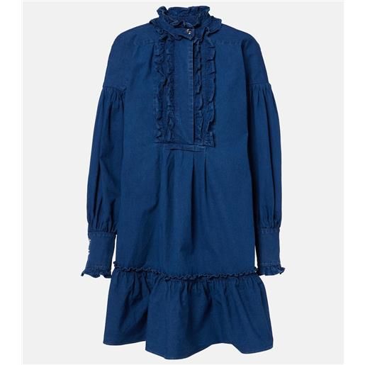 Valentino abito corto di jeans