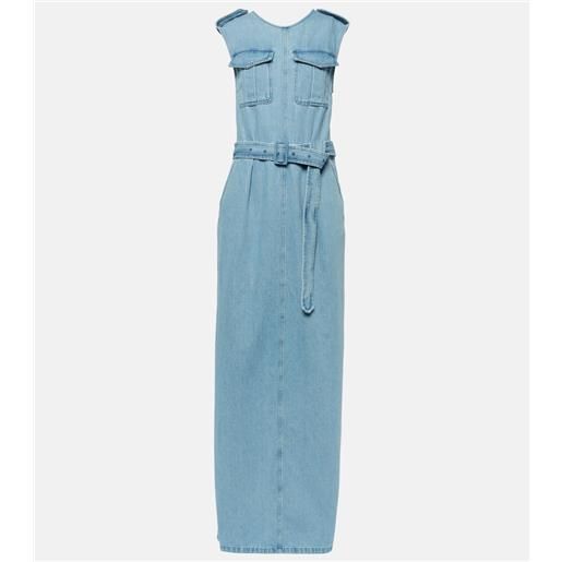 Dries Van Noten abito lungo di jeans