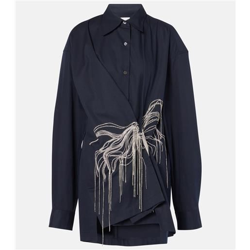 Dries Van Noten camicia in gabardine