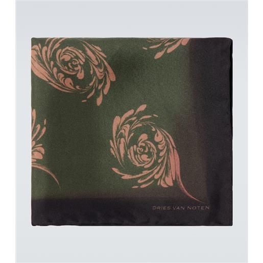 Dries Van Noten fazzoletto da taschino in seta
