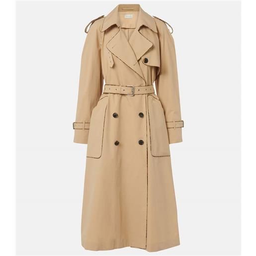 Dries Van Noten trench in popeline di cotone