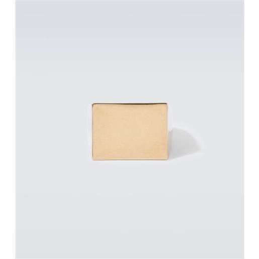 Dries Van Noten anello con logo