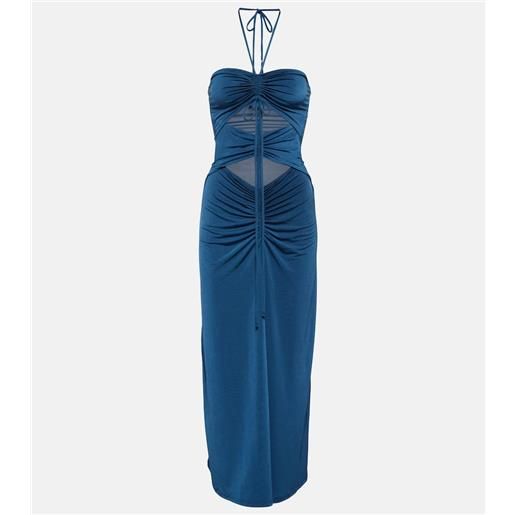 Jade Swim abito midi kira con scollo all'americana