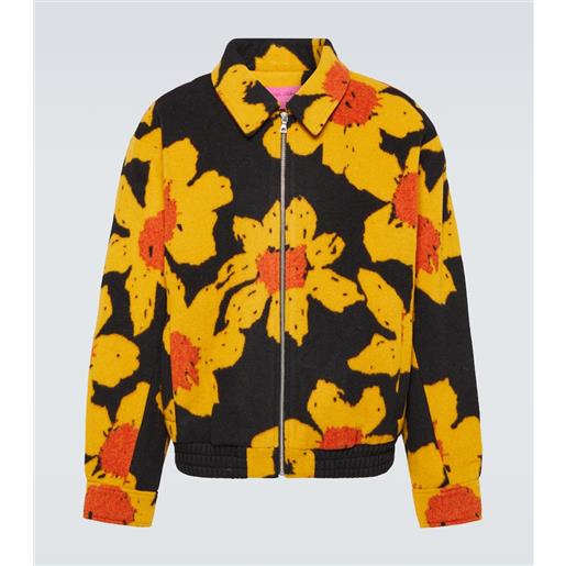 The Elder Statesman bomber senna in lana e cashmere