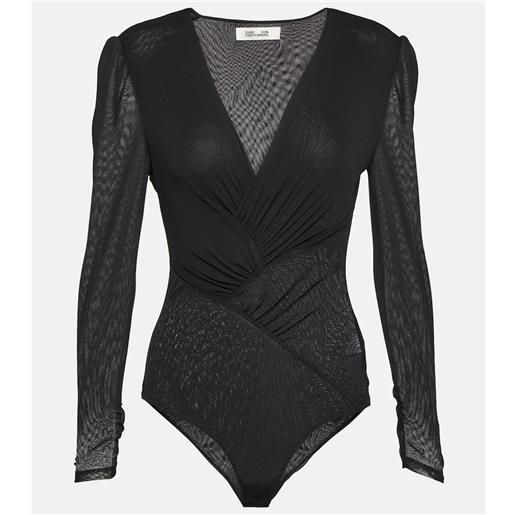 Diane von Furstenberg body constanza in mesh