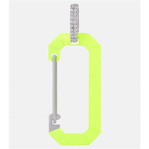 Eera eã©ra orecchino chiara big in oro 18kt con diamante