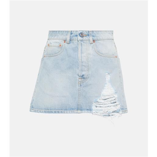 Vetements minigonna in denim