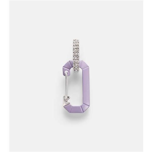 Eera eã©ra orecchino chiara small in oro 18kt con diamanti