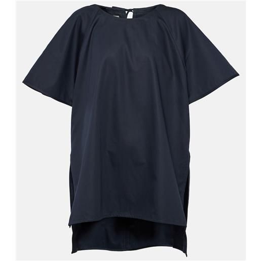 CO t-shirt oversize in cotone e seta