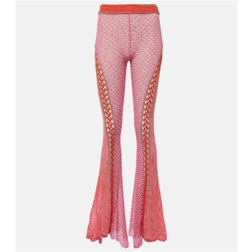 Roberta Einer pantaloni flared in cotone