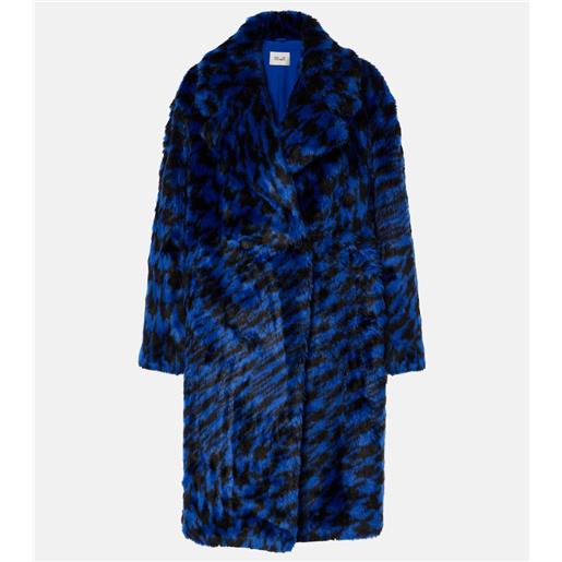 Diane von Furstenberg cappotto in pelliccia sintetica