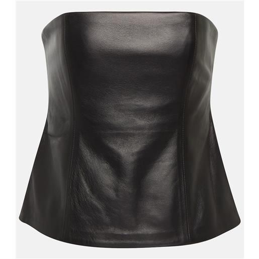 CO essentials - bustier in pelle